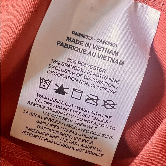 Nike Dri-Fit Rose Gold Shimmer One Icon Clash Tight/Leggings - Size XS - Picture 11 of 12